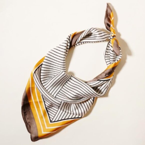 MULTI PATTERN SILKY NECK SCARF- 5 Different Styles, PICK ONE! - Picture 2 of 5